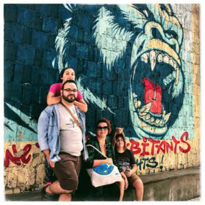 Berlin (at the infamous wall)