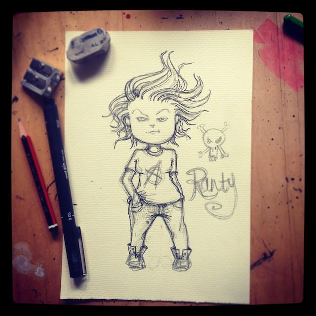 Imagining "Ranty"...